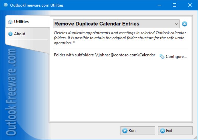 Remove Duplicate Calendar Items Outlook