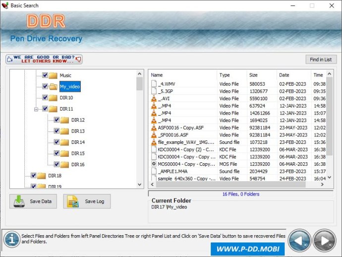 USB Files Data Recovery
