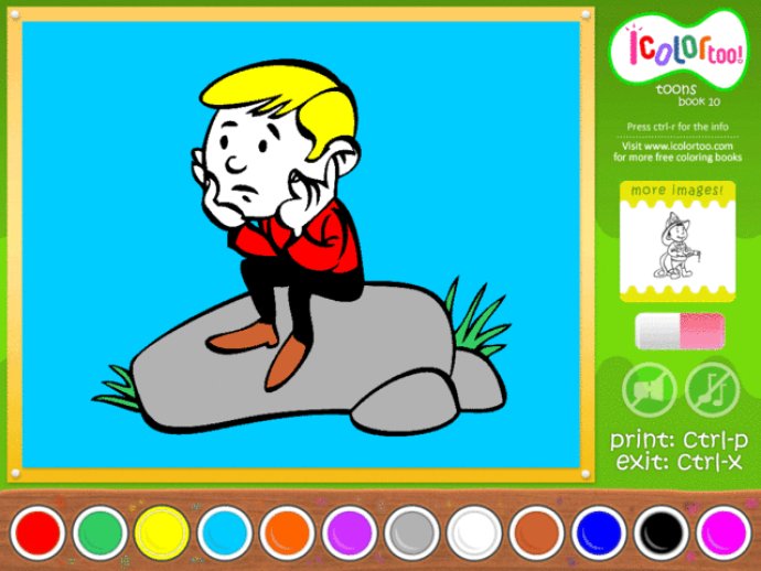 I Color Too: Toons 10