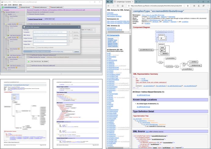 FlexDoc/XML XSDDoc