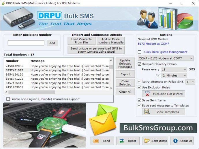 USB Modem Bulk SMS Software USB Modem Bulk SMS Software