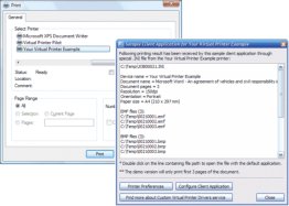 Your Virtual Printer Example