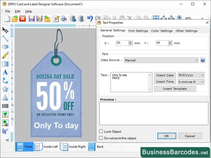Consistent Label Creation Software Consistent Label Creation Software