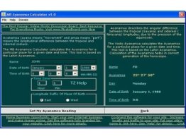 MB Ayanamsa Calculator
