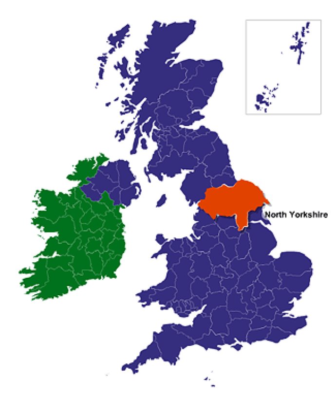 UK and Ireland Online Map Locator