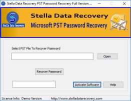 Outlook PST File Password Recovery