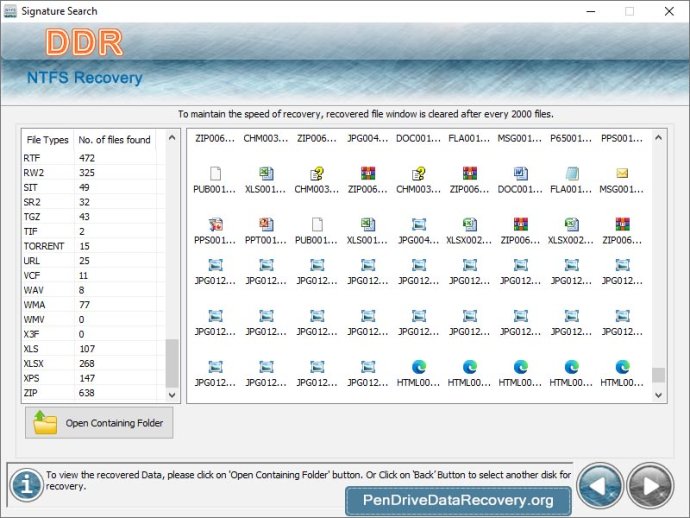 NTFS Files Restore Software