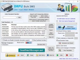 Multi USB Modem SMS Sender
