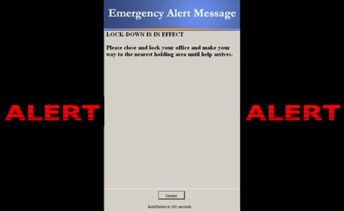 Blaser Emergency Alert Messaging System