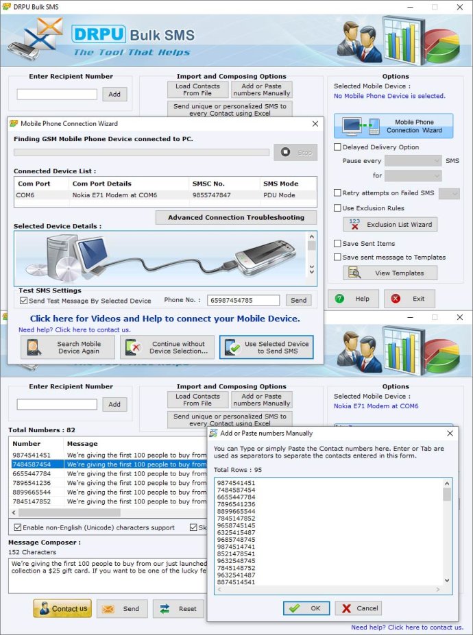 Web SMS to GSM Mobile Web SMS to GSM Mobile