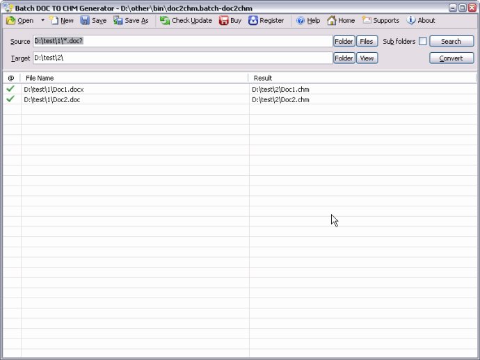 Batch DOC to Help Generator Batch DOC to Help Generator