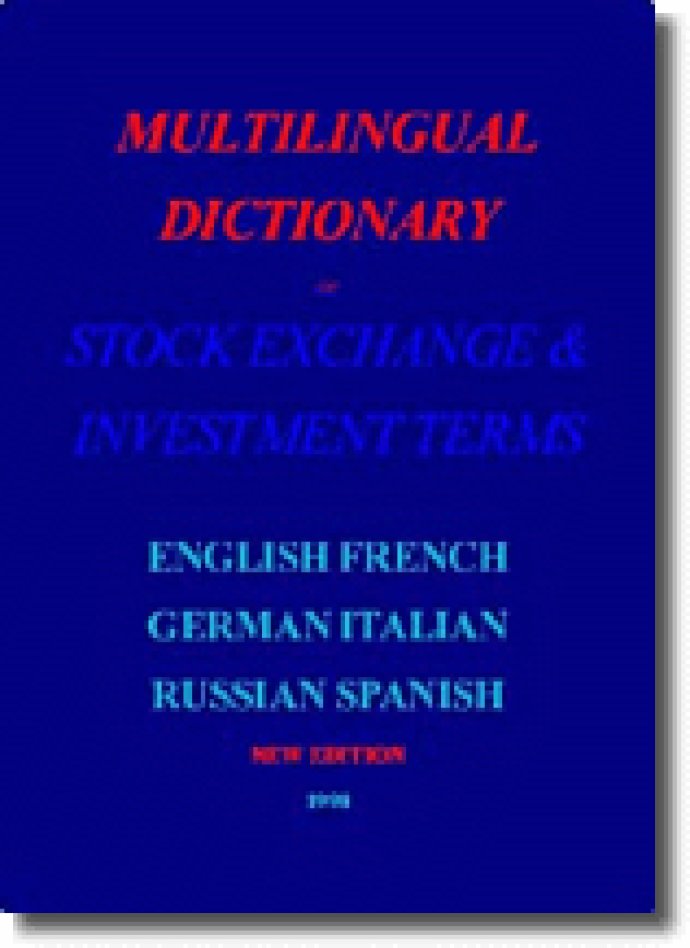 Multilingual Dictionary of Stock Exchang