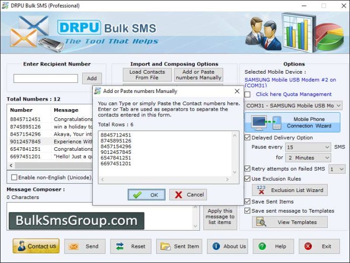 Bulk SMS Program Bulk SMS Program