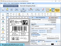 Retail Barcode Label Maker