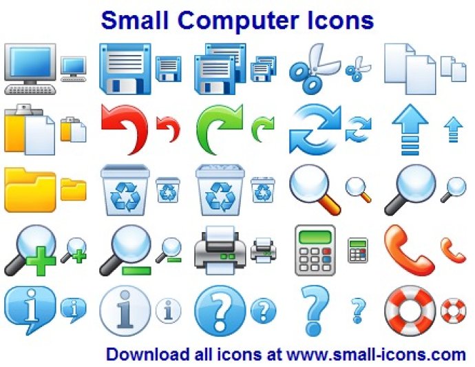 Small Computer Icons