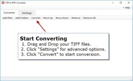 TIFF to PDF Converter