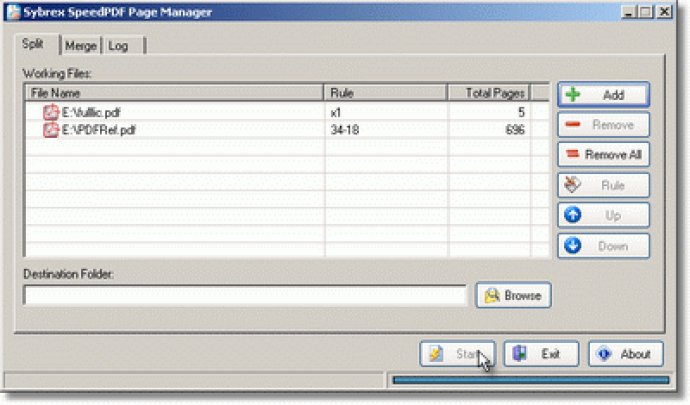 Sybrex SpeedPDF Page Manager