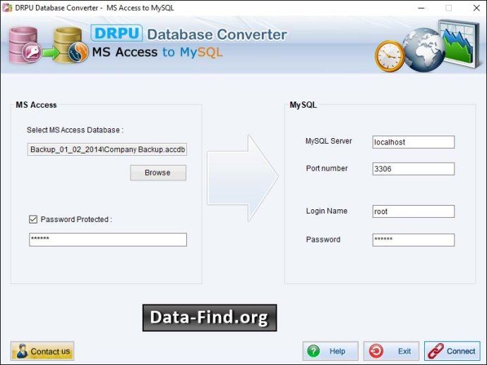 Convert MS Access To MySQL Db