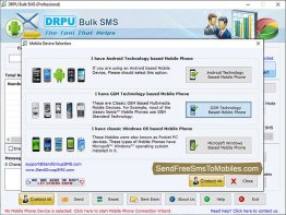 Bulk SMS  for GSM Mobile Phones