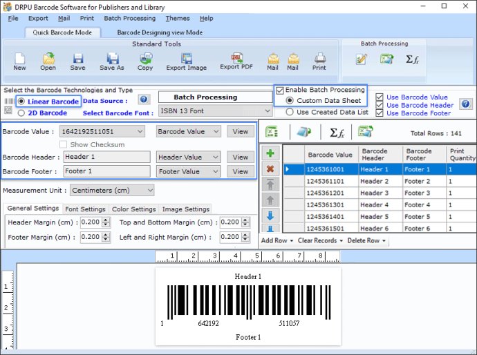 Barcode Generator for Publishers