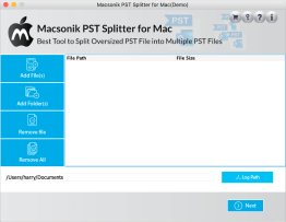 MacSonik PST Splitter
