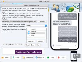 Scheduling SMS messages Tool