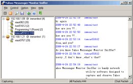 Yahoo Messenger Monitor Sniffer