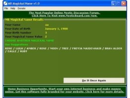 MB Magickal Name