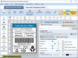 Bank Barcode Label Generator Software