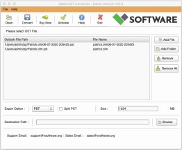 OST File Converter For MacOS