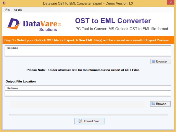 DataVare OST to EML Converter Expert