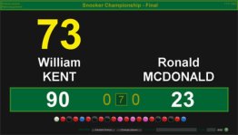 BallStream Snooker Scoreboard