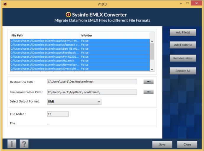 SysInfoTools EMLX Converter