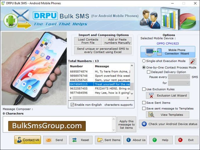 Bulk SMS for Android Mobile Bulk SMS for Android Mobile