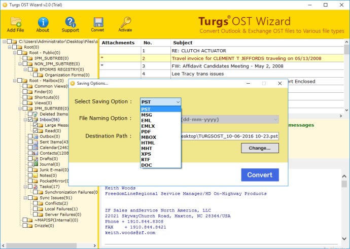 Turgs OST Wizard