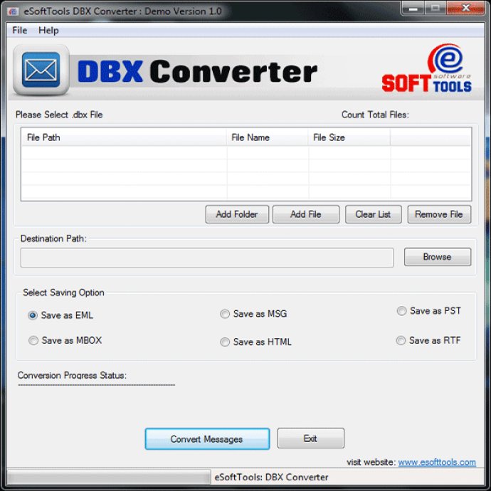 Convert DBX into PST