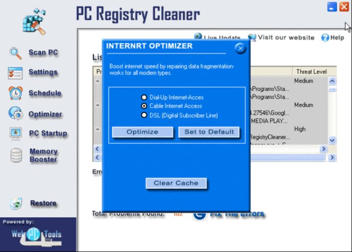 Registry Cleaner program