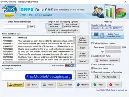 Blackberry Mobile Messaging Software