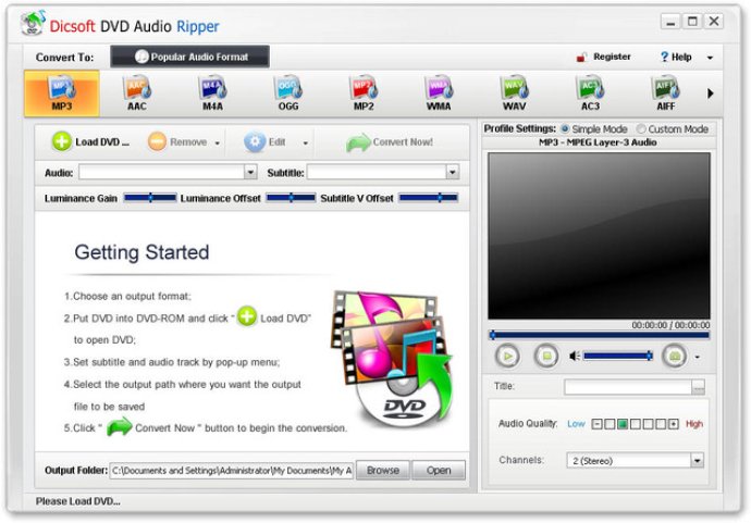 Dicsoft DVD Audio Ripper