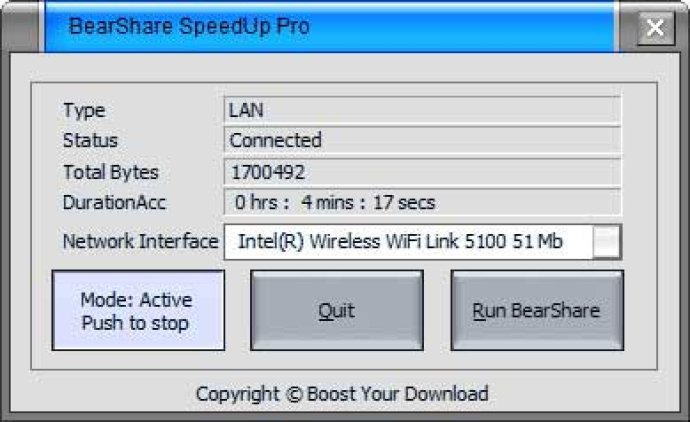 BearShare SpeedUp Pro