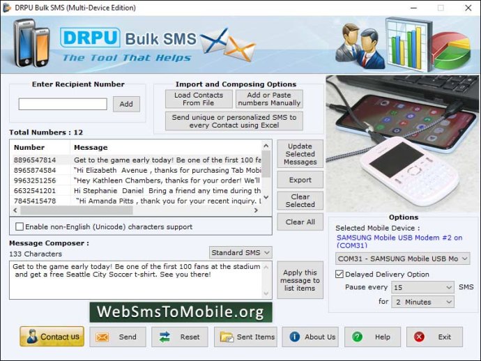 Mobiles Bulk SMS Mobiles Bulk SMS