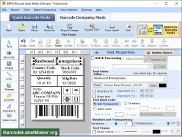Professional Barcode Maker Tool