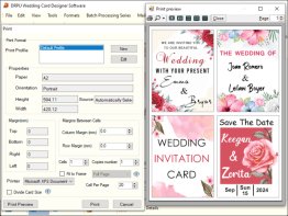 Marriage Invitation Cards Maker Software