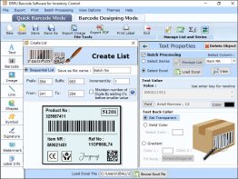 Inventory Barcode Maker Softwre