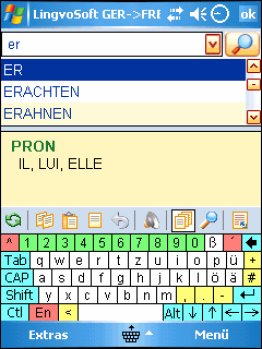 LingvoSoft Dictionary 2009 German <-> French