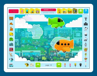 Sticker Activity Pages 3: Animal Town Sticker Activity Pages 3: Animal Town