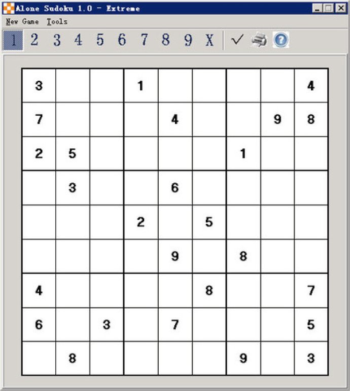 Alone Sudoku