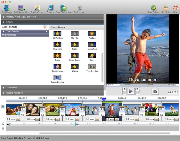 Photostage Slideshow Creator Pro for Mac