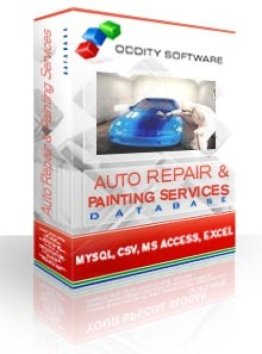 Auto Repair and Painting Services Database