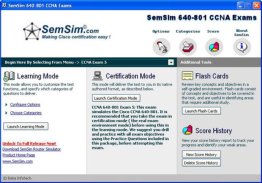 SemSim 640-801 CCNA Exams